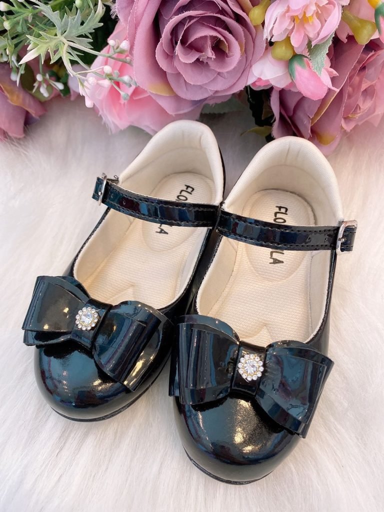 Sapatilha Flor Di Mila Alice Preto