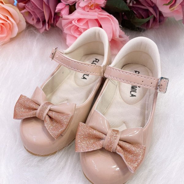 Sapatilha Flor Di Mila Julia Nude – Rose