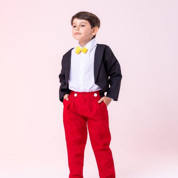 Conjunto Miss Cherry Tematico Mickey