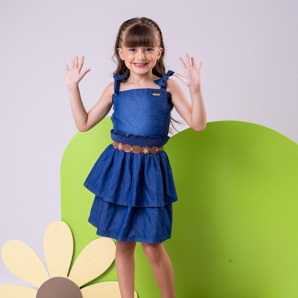 Vestido Blogueirinha Hermione Jeans