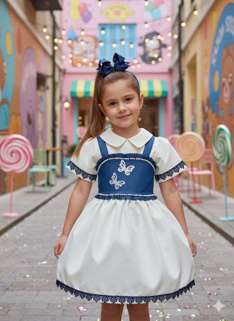 Vestido Blogueirinha Jhenni Off + Colete Jeans