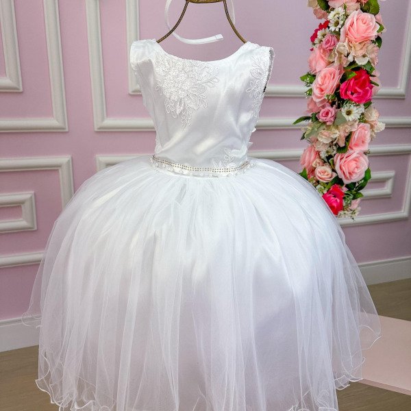 Vestido Enjoy Juvenil Helena Branco