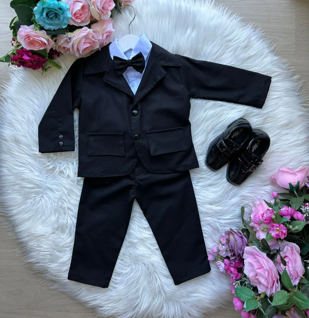 Conjunto Social Miss Cherry Jorge Terno Preto