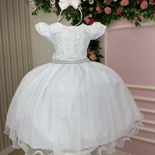 Vestido Marie Branco Ester