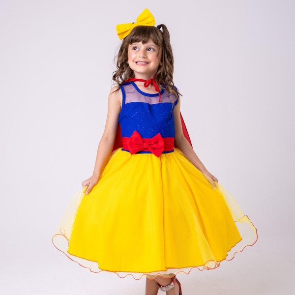 Fantasia Princesa Belli Branca de Neve Modelo 2