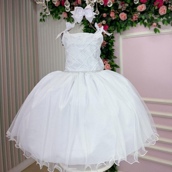 Vestido Marie Mariely Branco